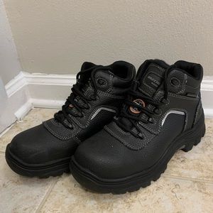 Sketchers Composite Toe Wide Fit Size 8.5 Work Boots